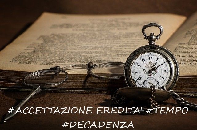 Il diritto di accettare l'eredità