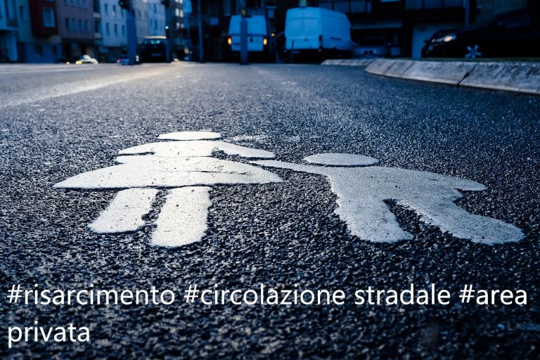 DANNO ALLE VITTIME DA CIRCOLAZIONE STRADALE IN AREA PRIVATA